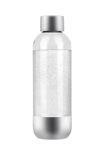 PET Water Bottle 1L Steel