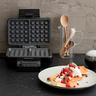 Belgian Waffle Maker Black