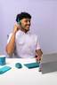 GO Work Pop Wireless Headphones- Teal