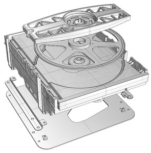 VRDS-701T CD-Transport Silver