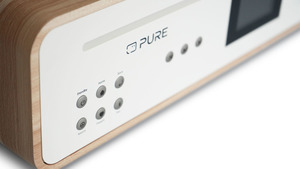 Classic Stereo Cotton White/Oak EU/UK