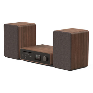 Classic Stereo Coffee Black/Walnut EU/UK