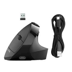 JBuds Ergonomic Wireless Mouse - Black